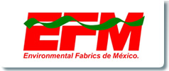Environmental Fabrics de Mexico Logo